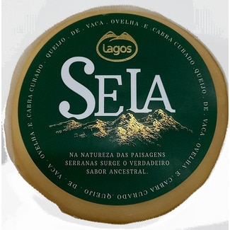 Lagos Queijo de Vaca Ovelha e Cabra Curado Médio Seia unidade 425 g