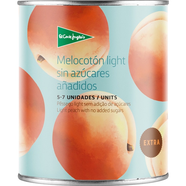Pfirsichhälften Extraklasse light ohne Zuckerzusatz 5-7 Stück Dose 240 g netto Abtropfgewicht