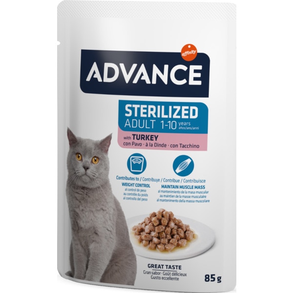 Alimento Húmido para Gato sabor Pato embalagem 85 g