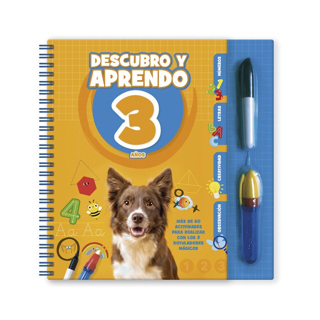 APRENDO CON - 3 AÑOS (Tapa dura)