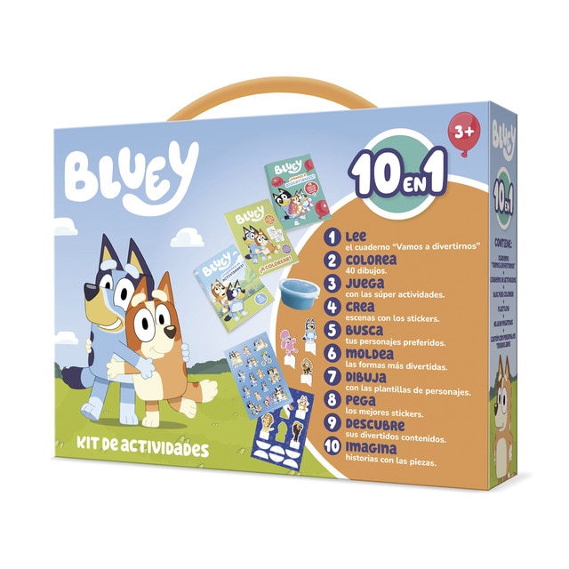 MALETÍN 10 EN 1 BLUEY.