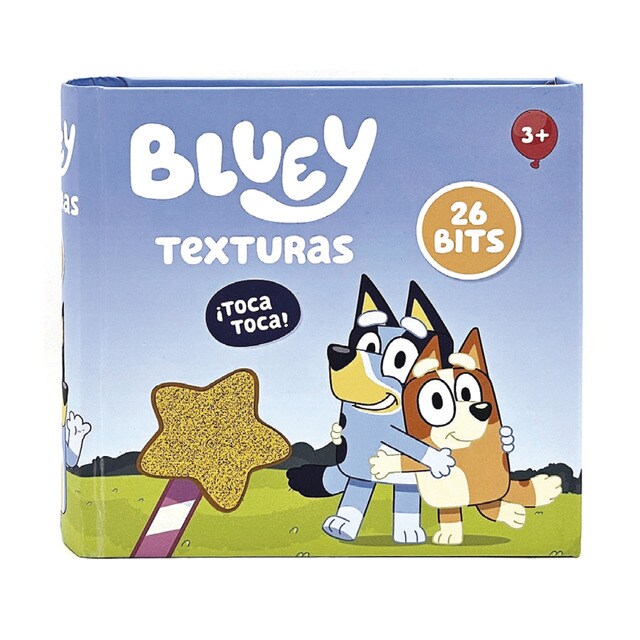 Bits texturas primeras palabras - Bluey (Tapa blanda)