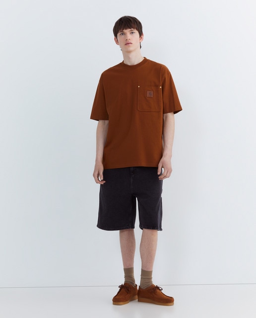 Camiseta de hombre Eldon Pocket manga corta