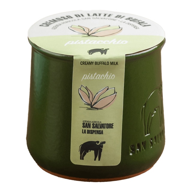 Cremoso de búfala y pistacho San Salvatore
