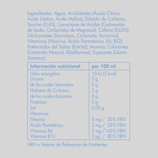 Bebida energética Zero azúcares con cafeína taurina vitamina B pack 4 latas 25 cl agua de los Alpes, edulcorado con sacrulosa y stevia - Red Bull