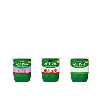Zero bífidus cremoso sabor frutos silvestres desnatado 0% m.g sin azúcares añadidos pack 4 unidades 115 g - Danone Activia