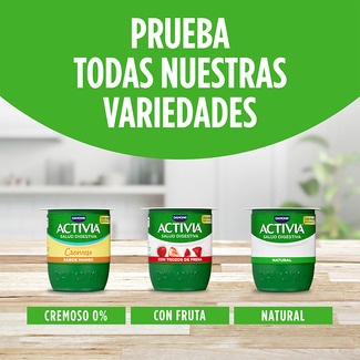 Bífidus cremoso sabor mango desnatado 0% m.g. 0% azúcares añadidos pack 4 unidades 115 g - Danone Activia