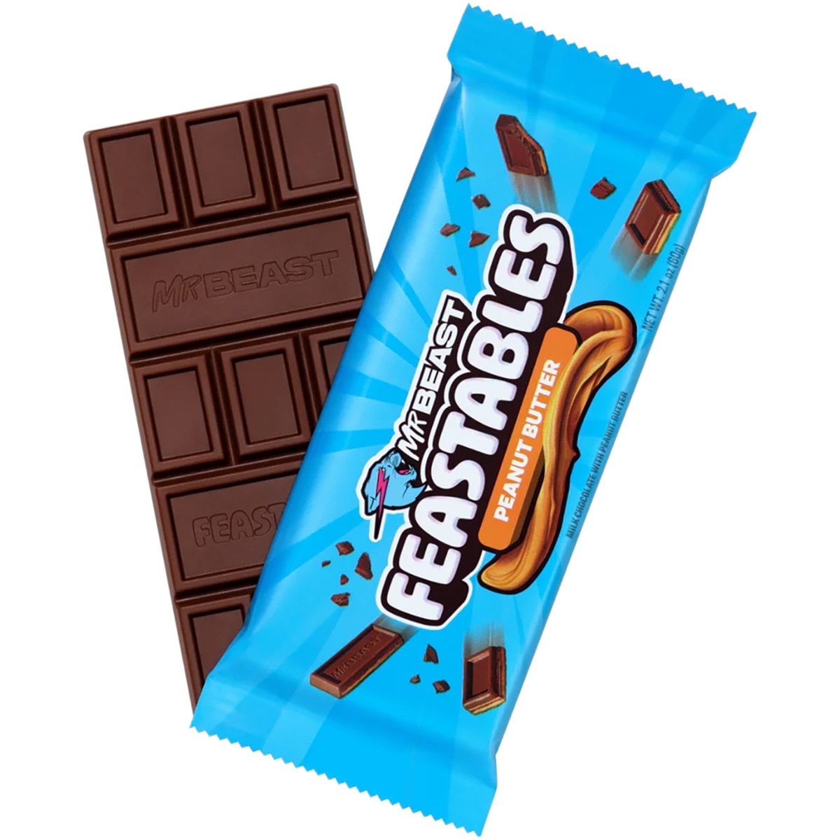 chocolate crema con cacahuete