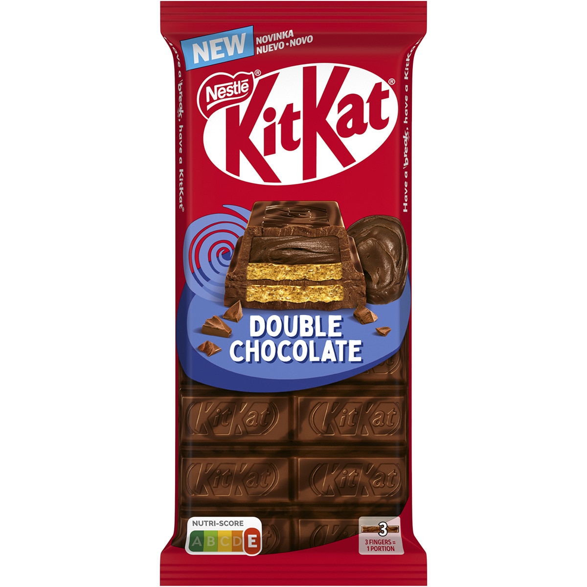 chocolate con galleta relleno doble chocolate cremoso
