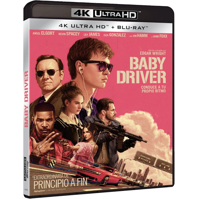 Baby Driver (Edición 2025) (4K Ultra HD + Blu-Ray).