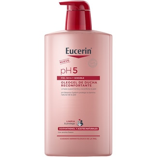EUCERIN Oleogel de ducha PH5 reconfortante limpia suavemente y reconforta la piel dosificador 1 l