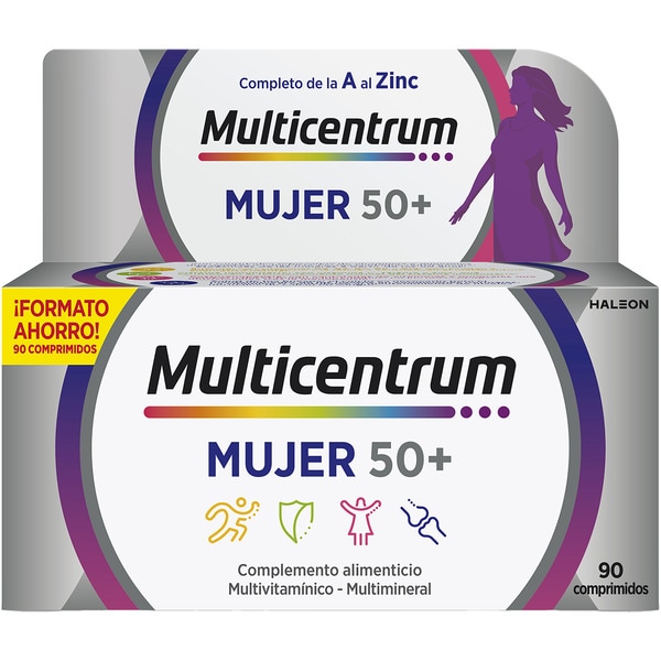 Women 50+ complete multivitamins box 90 tablets