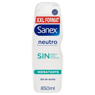 SANEX NEUTRO SIN Moisturising bath gel with essential ingredients bottle 850 ml for all skin types