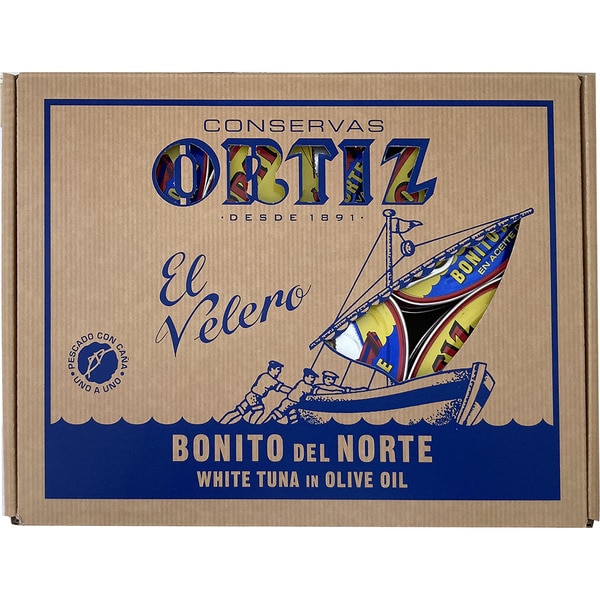 Biscay skipjack tuna in olive oil box 12 units