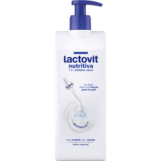 LACTOVIT Nourishing body milk with lactosomes for normal to dry skin doser 400 ml