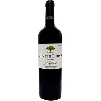 Mestre Lucas Vinho Tinto Regional do Alentejo Reserva Aragonez garrafa 75 cl