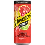 Citrus mandarin, lime, orange and grapefruit flavour soft drink 100% natural flavours tin 33 cl