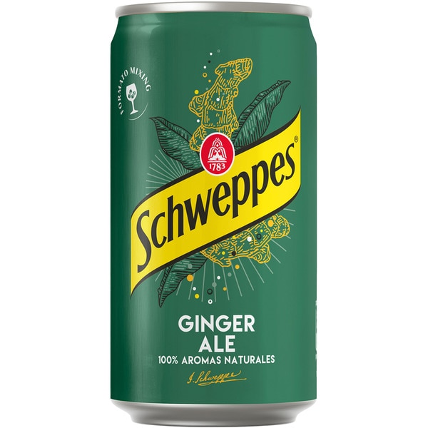 Ginger Ale 100% natural flavours tin 25 cl