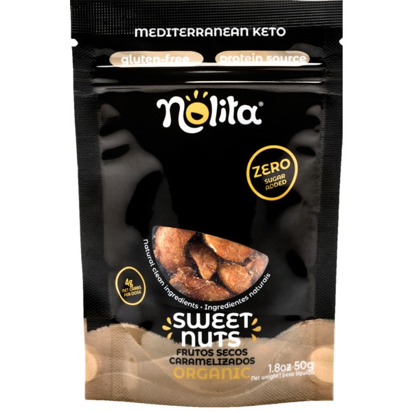 Frutos Secos Caramelizados Bio embalagem 50 g