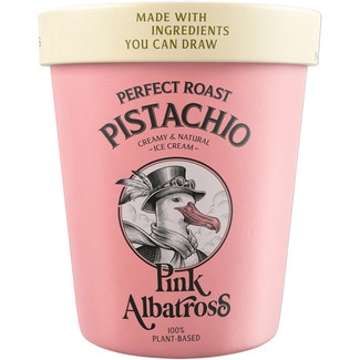 PINK ALBATROSS pistachio ice cream tub 480 ml