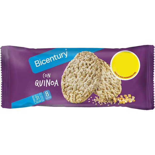 corn and quinoa pancakes 8-pack, gluten-free bag 64 g
