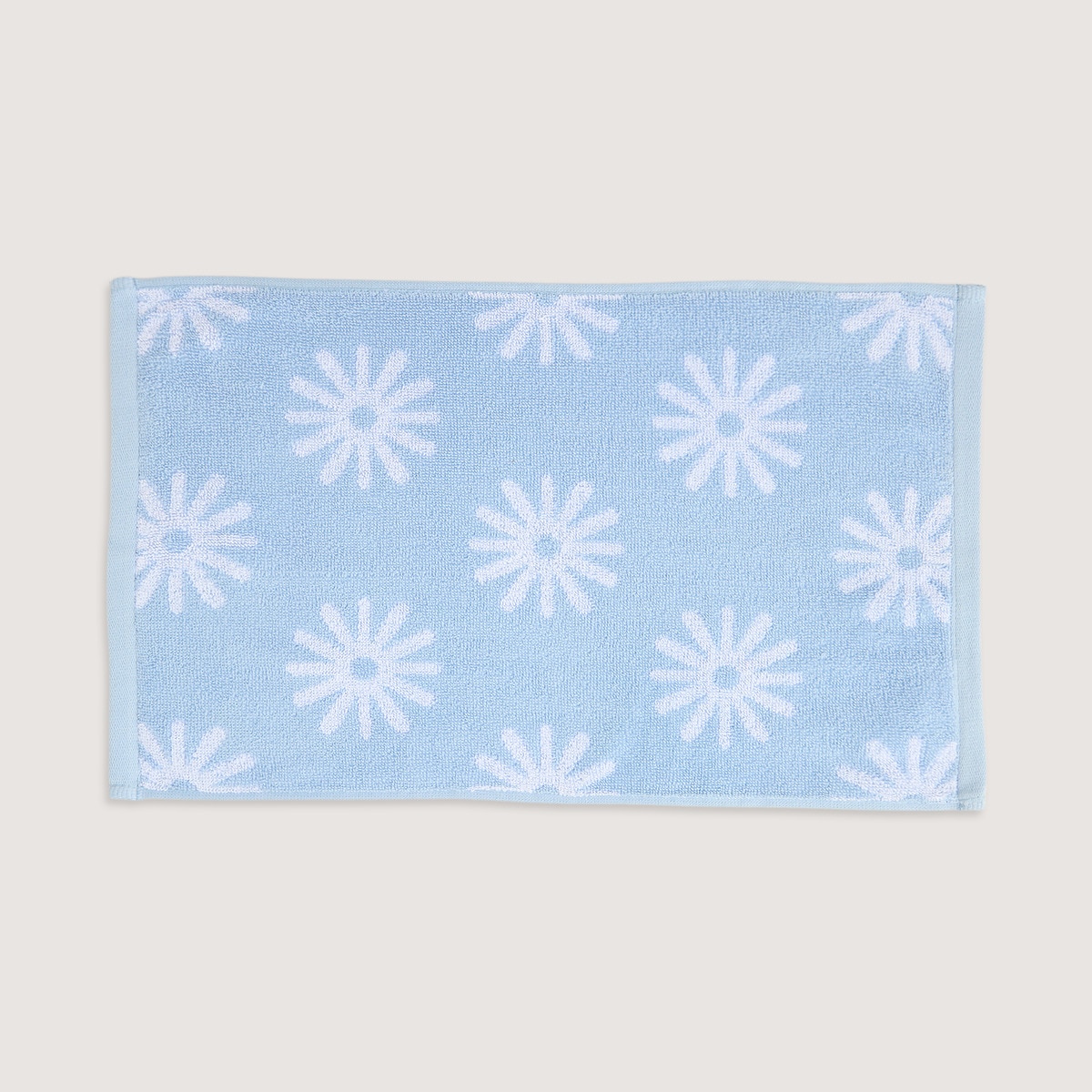 Toalla de baño algodón 450 gr/m2 Daisy Basics El Corte Inglés Azul-4