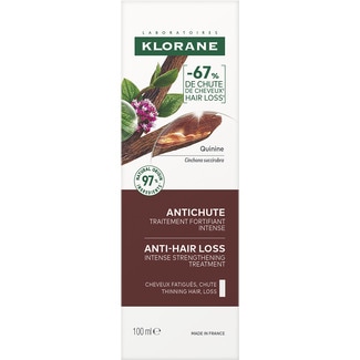 KLORANE anticaída tratamiento fortalecedor intensivo a la quinina medicinal dosificador 100 ml