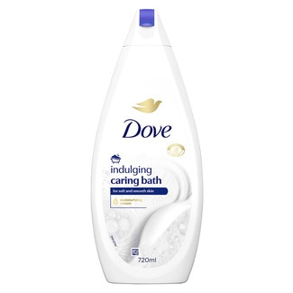 Dove Gel de Banho Indulging Care embalagem 720 ml