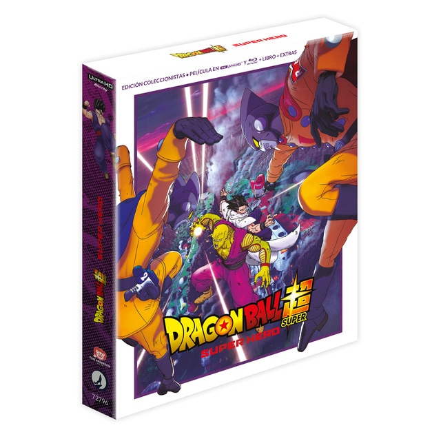 Dragon ball super super hero. ( 4K Ultra HD película + Blu-Ray + DVD).