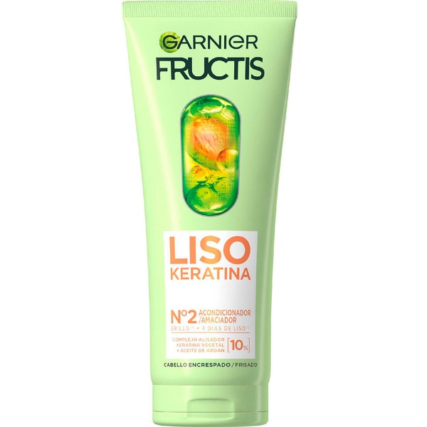 Condicionador Fructis Liso Keratina embalagem 200 ml