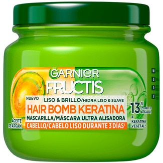 Garnier Máscara Cabelo Fructis Hidra Liso & Suav embalagem 320 ml