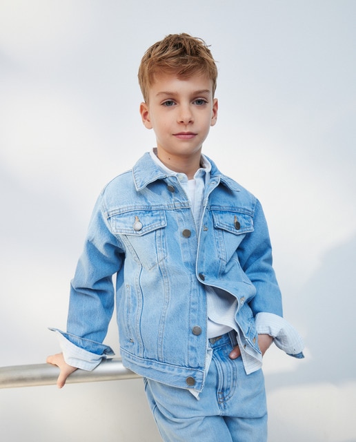 Cazadora denim de niño