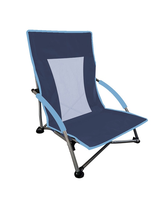 Silla de playa compacta con funda