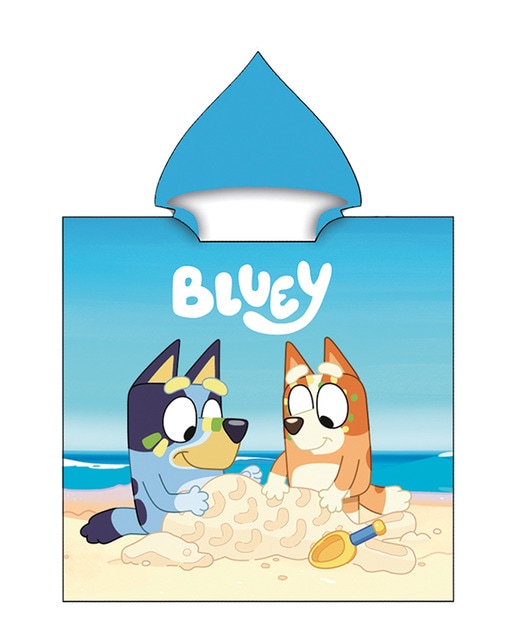 Poncho de playa infantil
