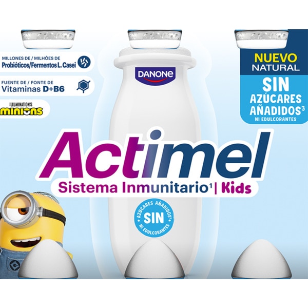 Iogurte Natural Kids Pack6 embalagem 100 g
