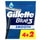 Gillette Lâmina Descartável Blue3 Smooth 4+ 2un embalagem 4 unidades