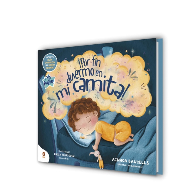 ¡Por fin duermo en mi camita!: Un cuento de buenas noches para ayudar a dormir a los más pequeños (Tapa dura)