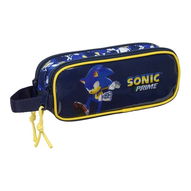 Portatodo doble Sonic Safta azul.