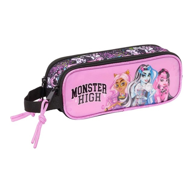 Portatodo doble Monster High Safta multicolor.