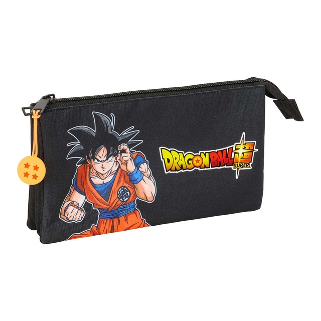 Portatodo triple Dragon Ball Safta negro.