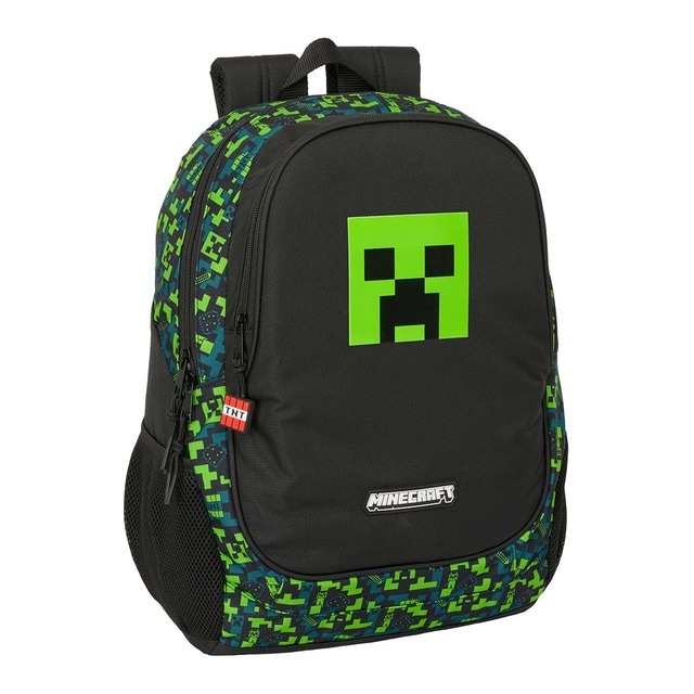 Mochila adaptable a carro Minecraft Safta multicolor.