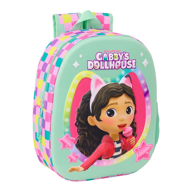 Mochila 3D Gabby's Dollhouse Safta multicolor.