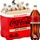 COCA-COLA ZERO Azúcar ZERO CAFEÍNA refresco de cola pack 6 botellas 2 l