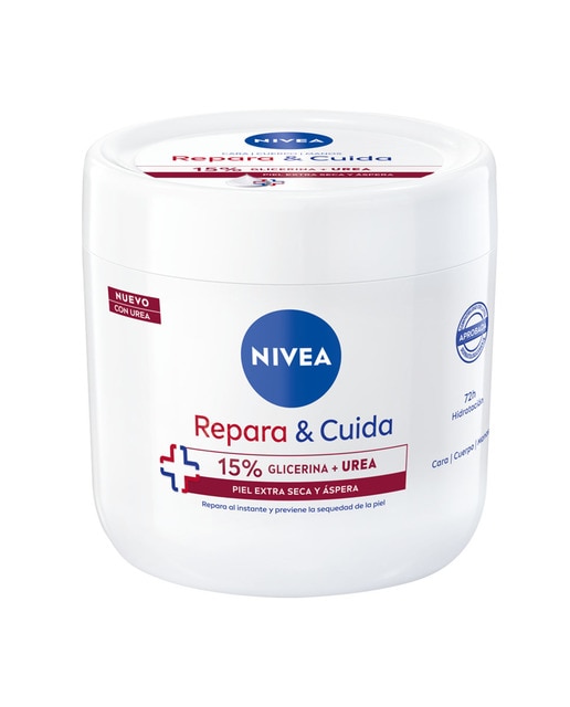 Crema Corporal Hidratante Repara & Cuida Glicerina y Urea 400 ml Nivea