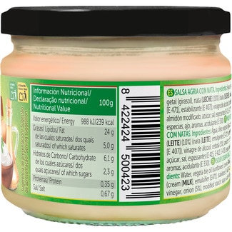 Salsa sour cream tarro 300 g - Mexifoods
