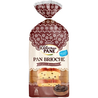 GRISSITALIA pan brioche con gotas de chocolate Tasche 500 g