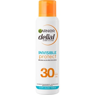 DELIAL Invisible Protect high protection Fixing Spray SPF-30 with transparent aloe vera can 40 ml