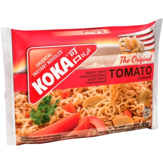 Koka Massa Instantânea com Tomate embalagem 85 g