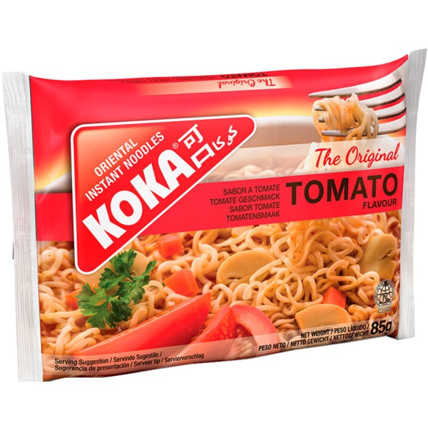 Massa Instantânea com Tomate embalagem 85 g