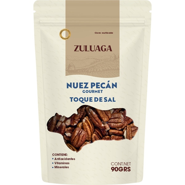 nuez pecán gourmet toque de sal container 90 g